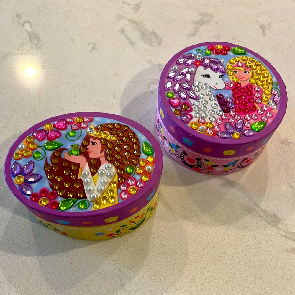 The Orb Factory Girl’s Enchanted Princess Jewelry Boxes- 5+